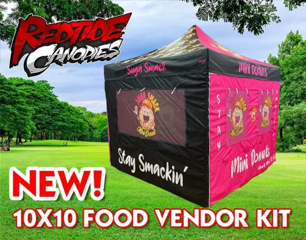 10x10 Food Vendor Kit