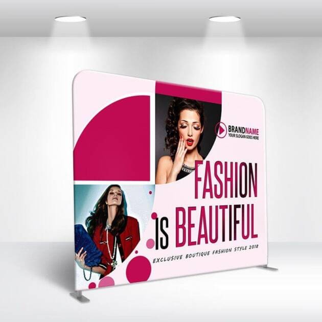 Deluxe Straight Tension Fabric Display